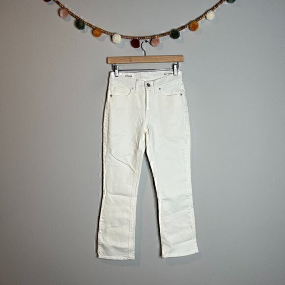 Vince white Kick Boot jeans - Picture 1 of 5